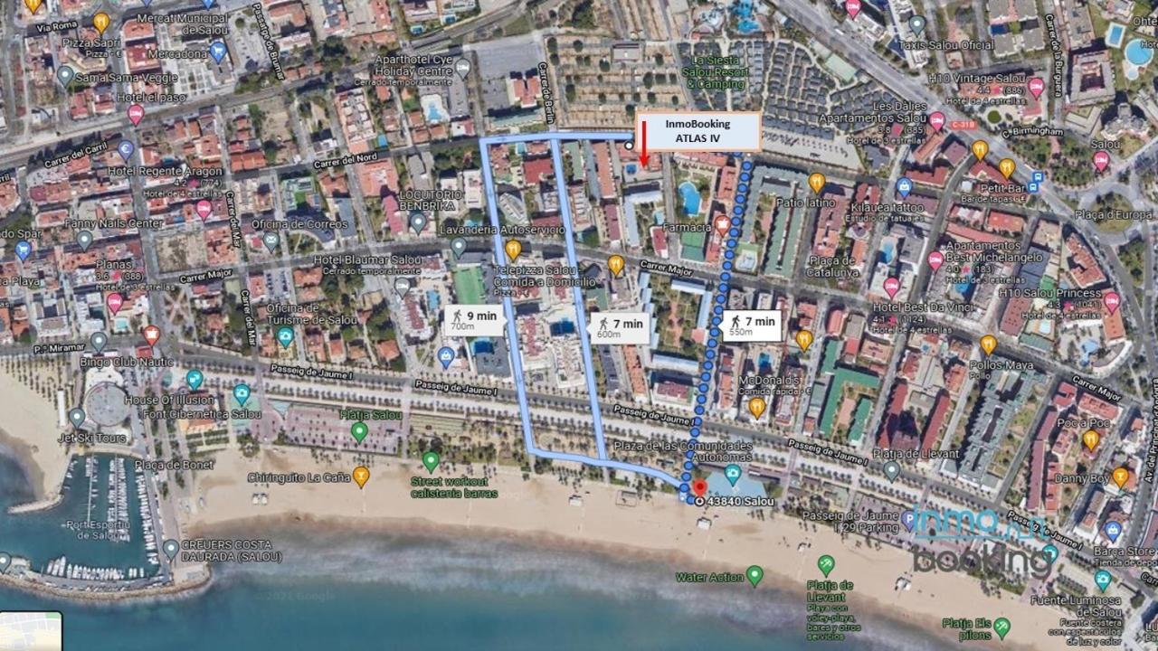 Atlas, Climatizado, Piscina, Pk Y Cerca De La Playa Salou Buitenkant foto